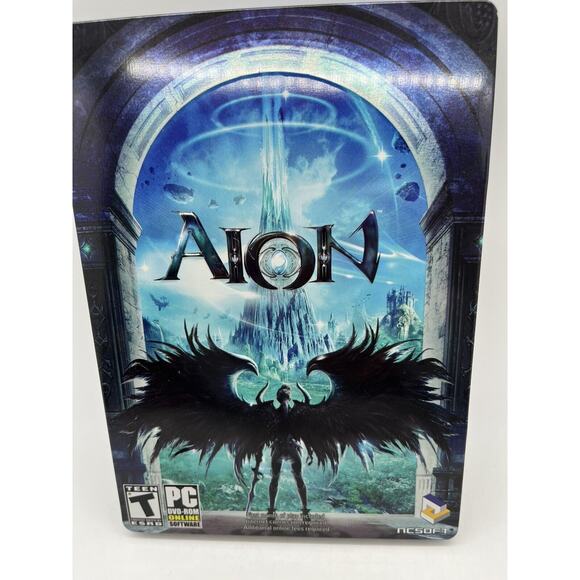 Aion PC Game (2009) CIB Tin Case - Tested and Complete! - Picture 3 of 10